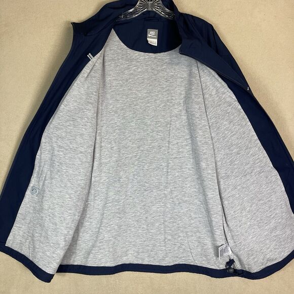 Nike Sportswear Jacket Mens XXL Blue Vintage Track Suit Full Zip Jacket Y2K - Picture 11 of 14